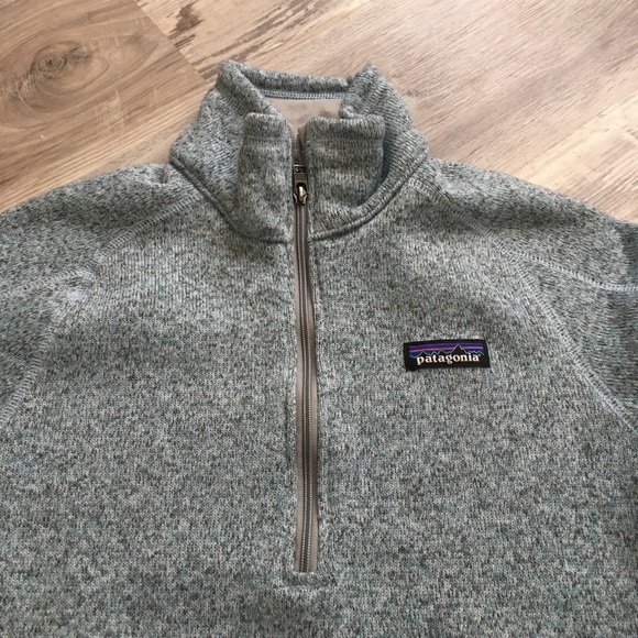 Patagonia Womens Better Sweater 1/4 Zip, Blue, S - Picture 4 of 10